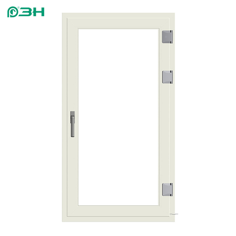 Système de quincaillerie de fenêtre à ouverture vers l'intérieur rainuré en U avec charnière 3D