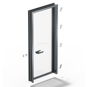 Système de quincaillerie de porte swing de ligne mince 