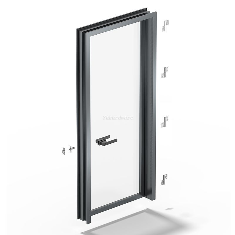 Système de quincaillerie de porte swing de ligne mince 