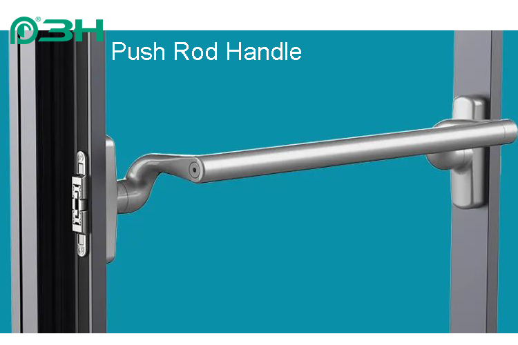 poign&eacute;e de tige de pouss&eacute;e