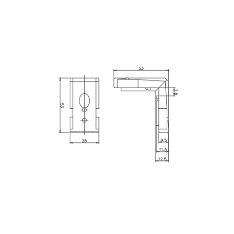 Connecteur de joint d'angle CCG02