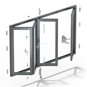 Hardwarewzdm03 de la porte à deux pliages (75 profil)