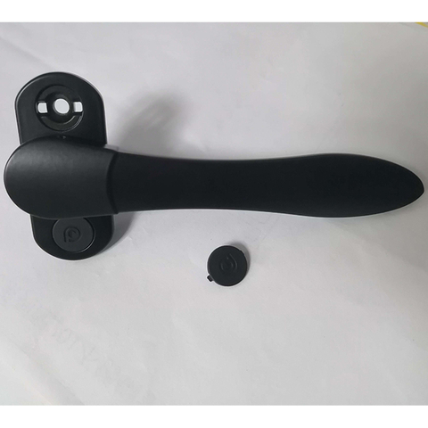 Fenêtre à battants en alliage d'aluminium, poignée verrouillable multipoint CZ57