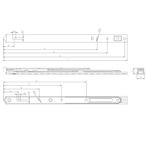 Support de friction HHKS12B