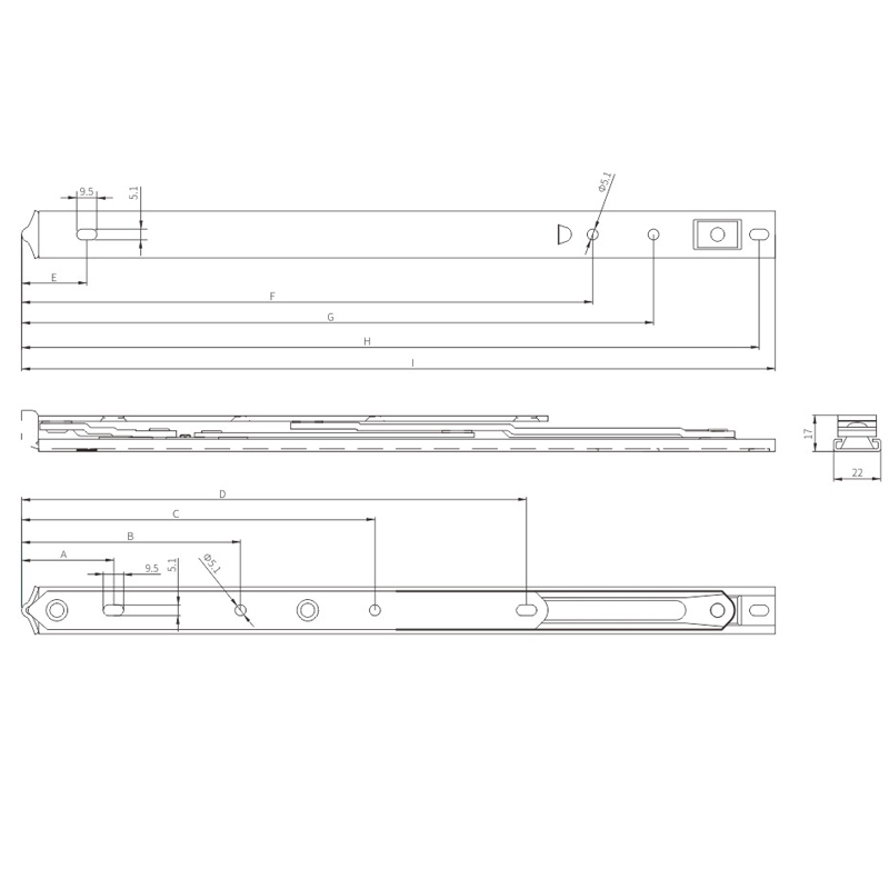 Support de friction HHKS12B