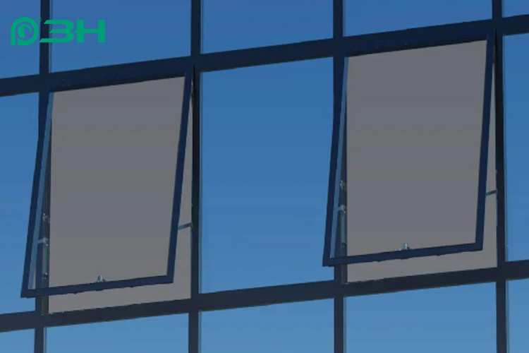 mat&eacute;riel pour mur-rideau 1