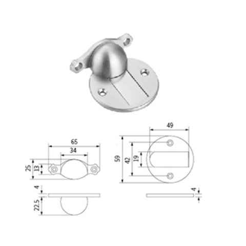 Butée de porte HW-DS21