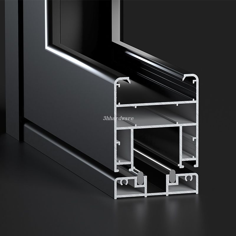 Hardwarewzdm03 de la porte à deux pliages (75 profil)