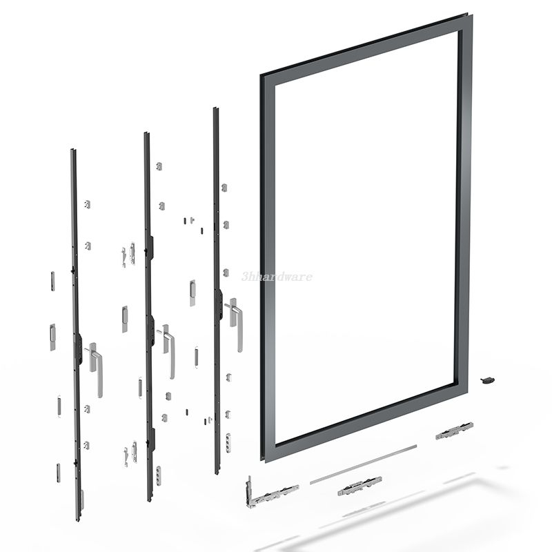 Système de porte de levage et de glissement JTSM06