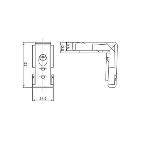 Connecteur de joint d'angle CCG08