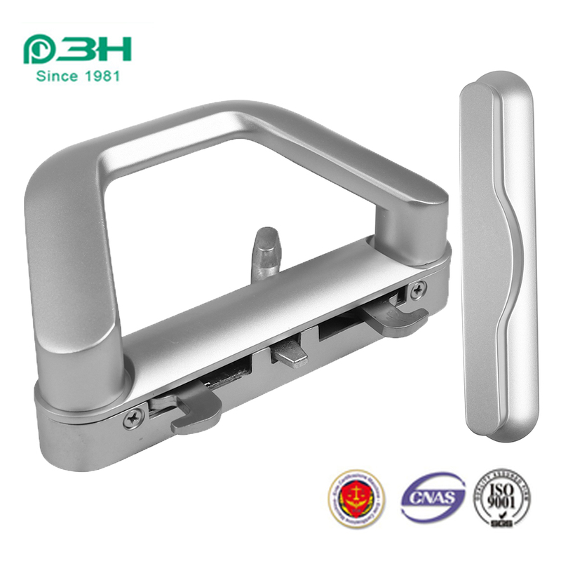 Accessoires de porte coulissante en aluminium, poignée de porte coulissante, quincaillerie de verrouillage STG31 