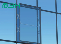 Série de quincaillerie pour murs-rideaux Thème spécial V |Système de verrouillage automatique amélioré pour fenêtre suspendue au mur-rideau
