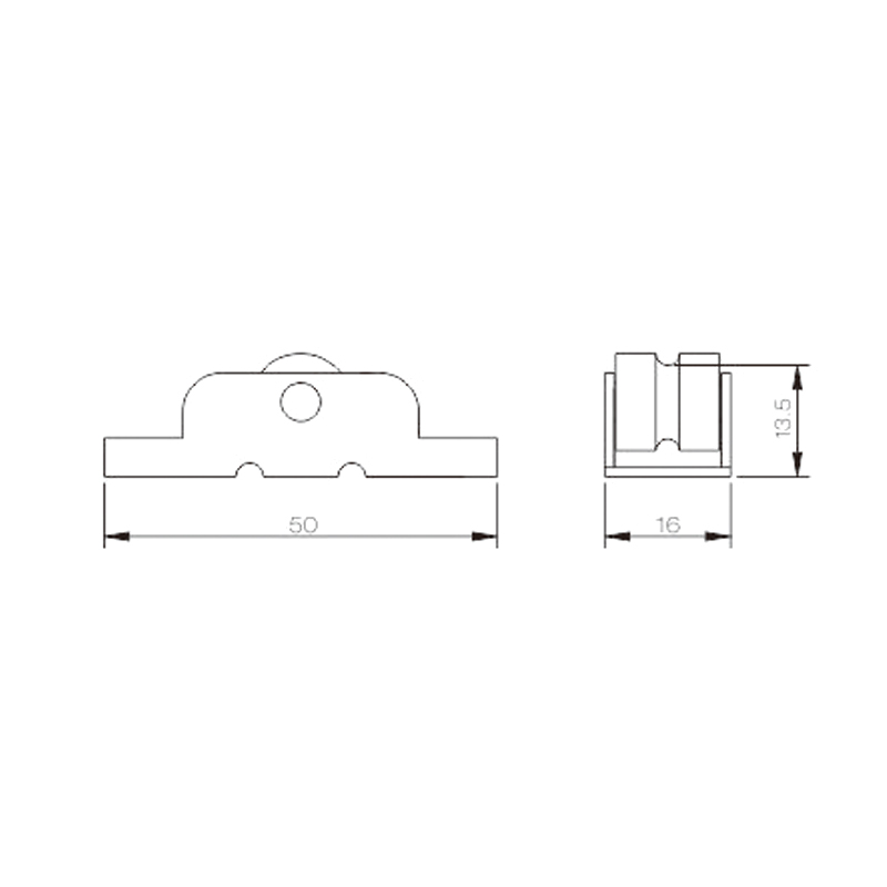 Rouleau coulissant UPVC PLD02B-AS