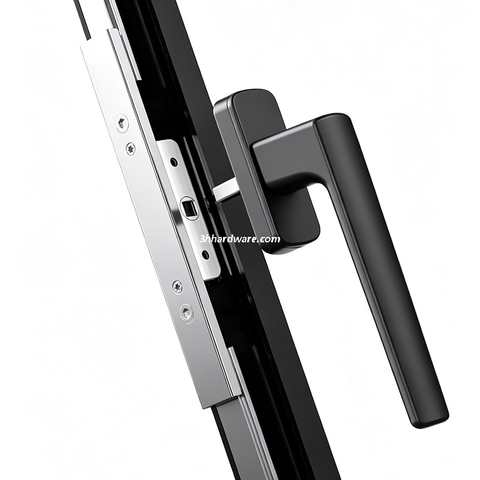 Système de fenêtre swing à écran extérieur en verre intérieur