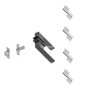 Système de quincaillerie de porte swing de ligne mince 