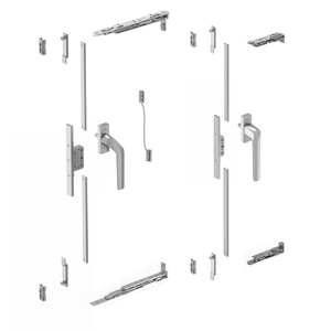 Fenêtre swing avec écran